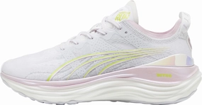 Puma ForeverRun Nitro Womens Running Shoes - White Aerodynamic Sole Design