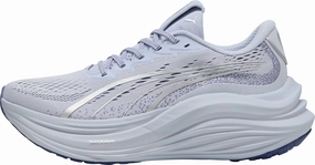 Durable Rubber Outsole Puma MagMax Nitro Womens Running Shoes - Blue