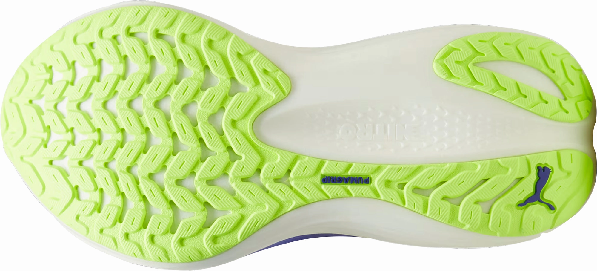 Puma MagMax Nitro Womens Running Shoes - Blue fluorescent