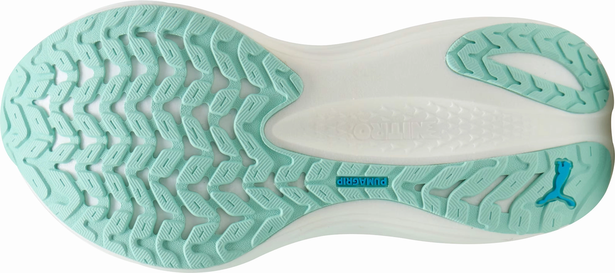 Natural motion Weight Training Puma MagMax Nitro Womens Running Shoes - Green