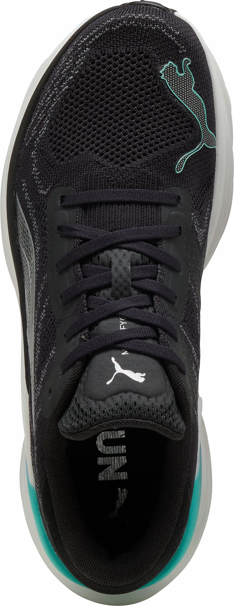 running with a lugged outsole Puma Magnify Nitro 2 Mens Running Shoes - Black