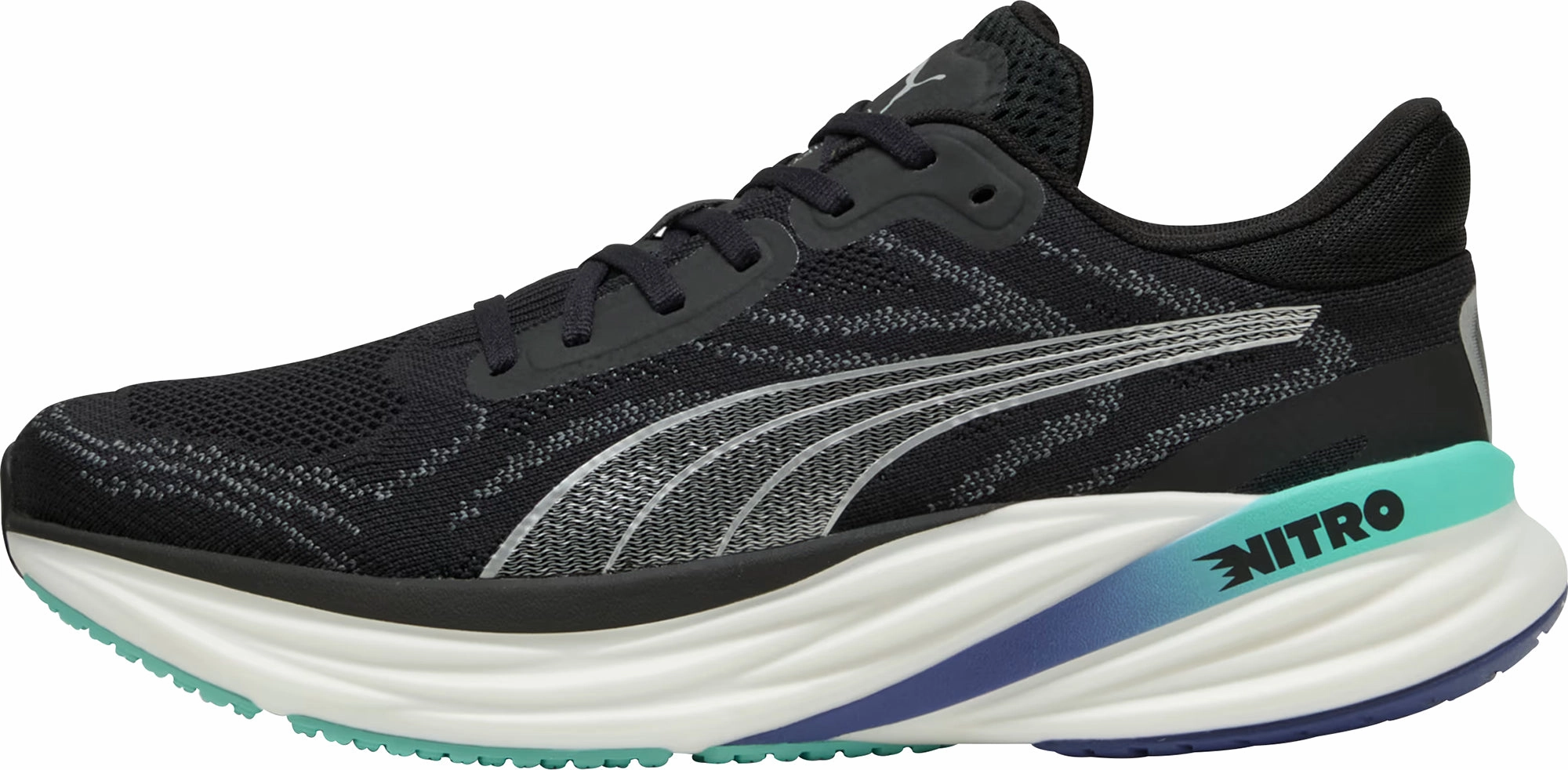 social running shoe appeal arch - support shoes Puma Magnify Nitro 2 Mens Running Shoes - Black