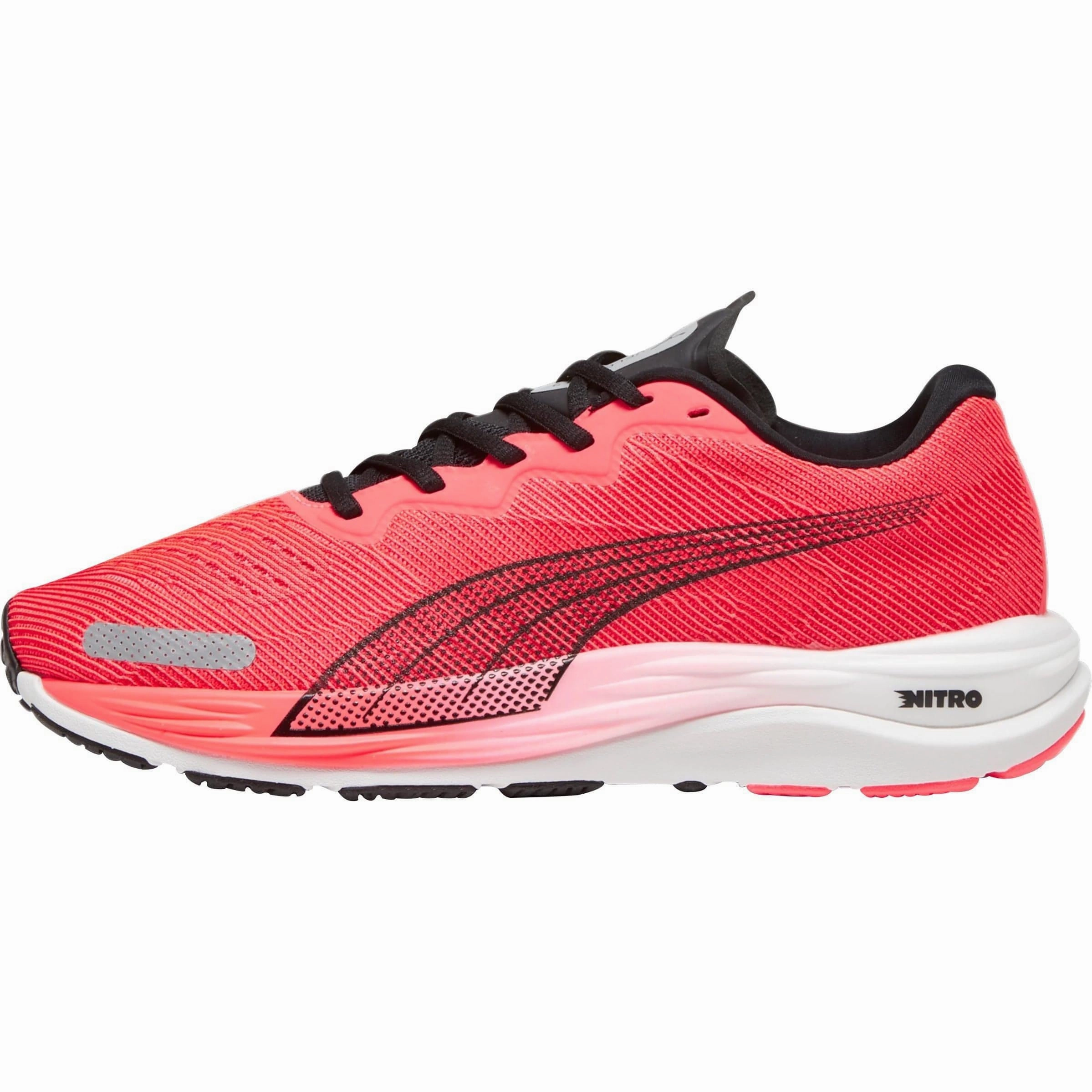 Puma Velocity Nitro 2 Mens Running Shoes - Red fitness - enthusiast Non Slip Grip Sole