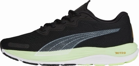 Puma Velocity Nitro 2 Womens Running Shoes - Black Enhanced Stability Pods