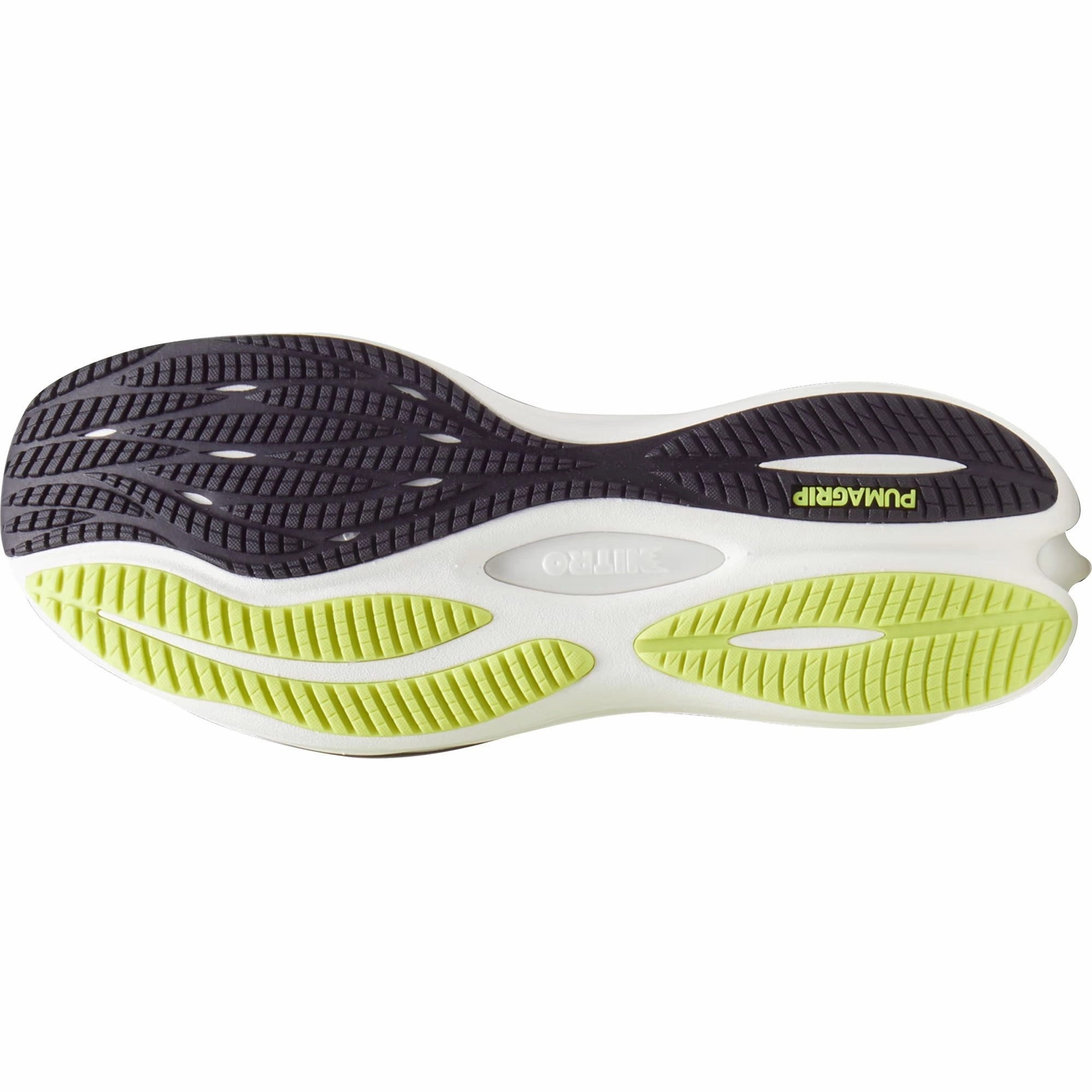 Slip Resistant Lugs Puma Velocity Nitro 3 Mens Running Shoes - Green