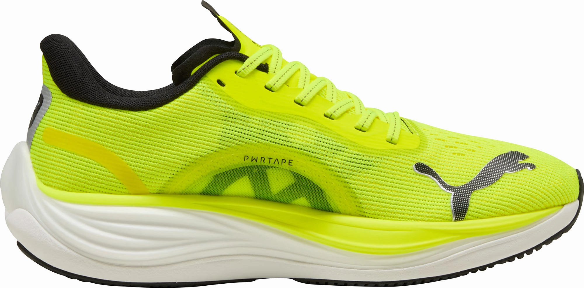 Aero Cool Ventilation Mesh Woven Upper Structure Puma Velocity Nitro 3 Mens Running Shoes - Yellow