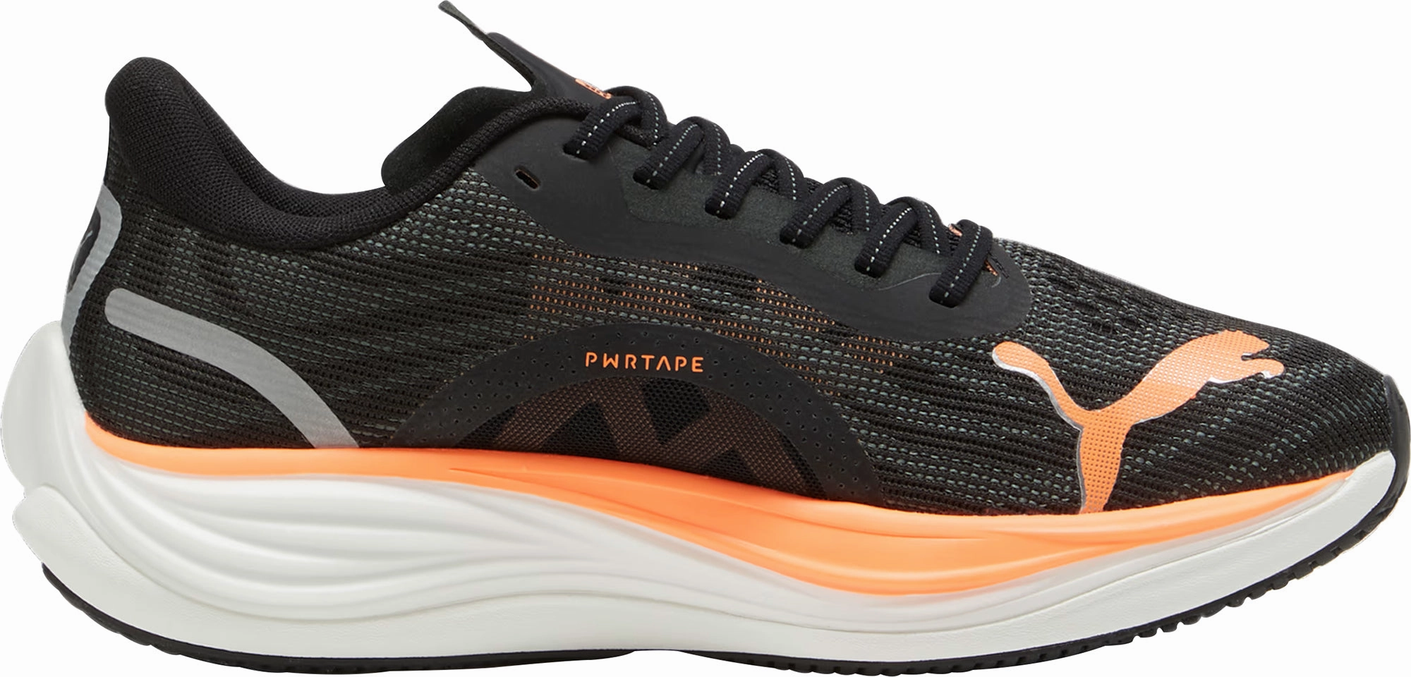 leather - strap shoes Puma Velocity Nitro 3 WIDE FIT Mens Running Shoes - Black