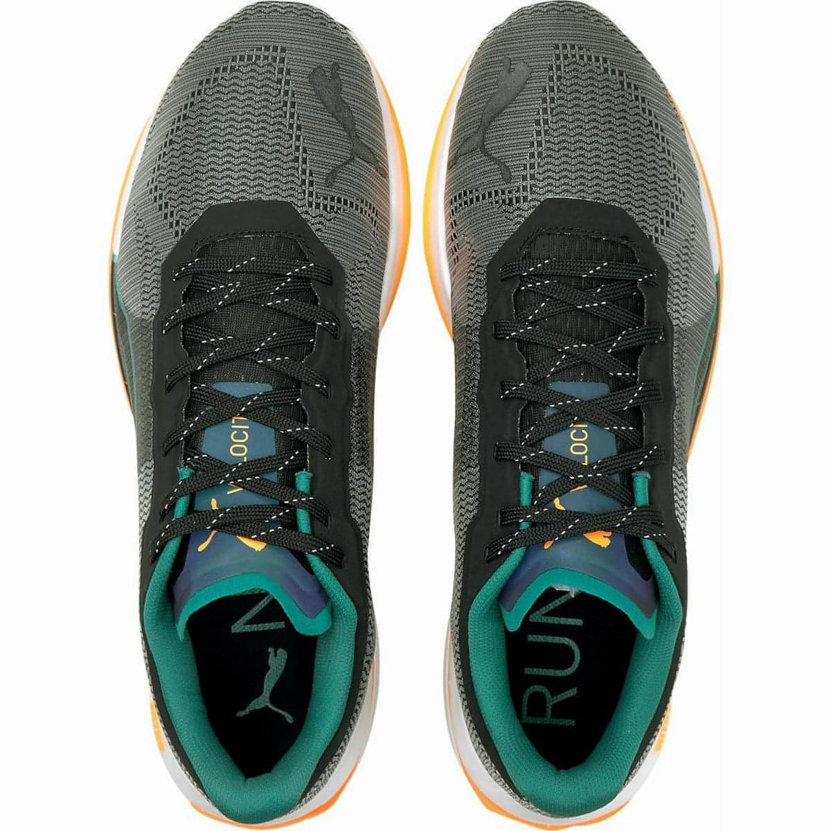 Puma Velocity Nitro WTR Mens Running Shoes - Black Torsion System Stability