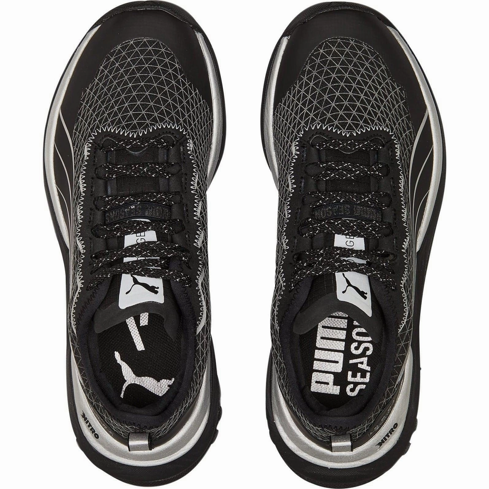 Puma Voyage Nitro 2 GORE-TEX Womens Trail Running Shoes - Black printed - finish - design shoes New Balance Fresh Foam