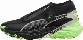 early morning running shoes Puma Voyage Nitro 3 Disc Womens Trail Running Shoes - Black