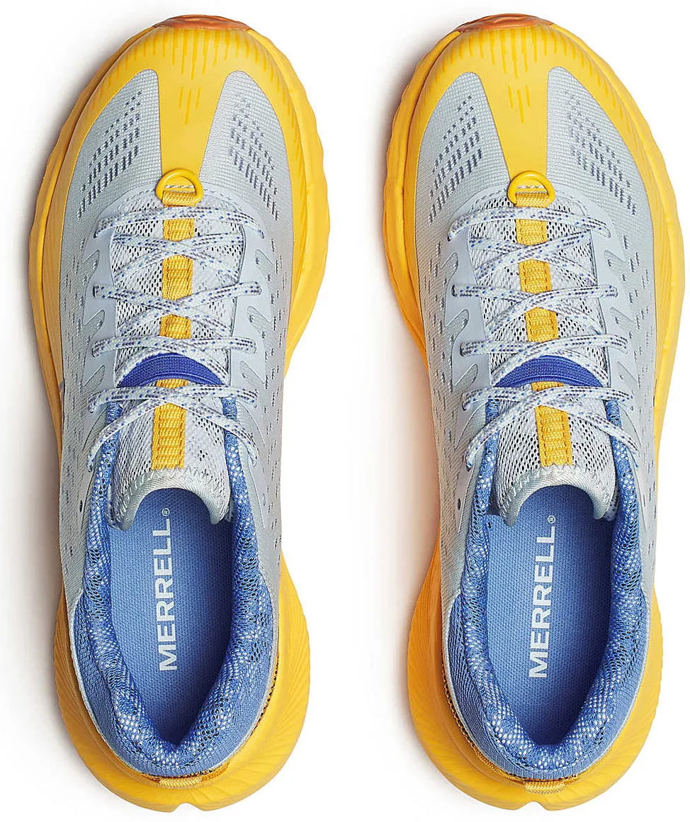 Dynamic Propulsion Plate Merrell Agility Peak 5 Womens Trail Running Shoes - Blue