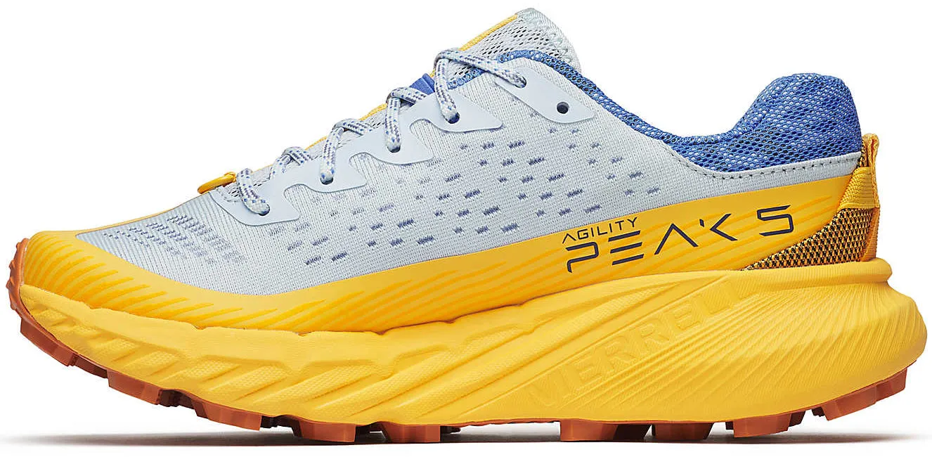 Merrell Agility Peak 5 Womens Trail Running Shoes - Blue Comfort Engineering