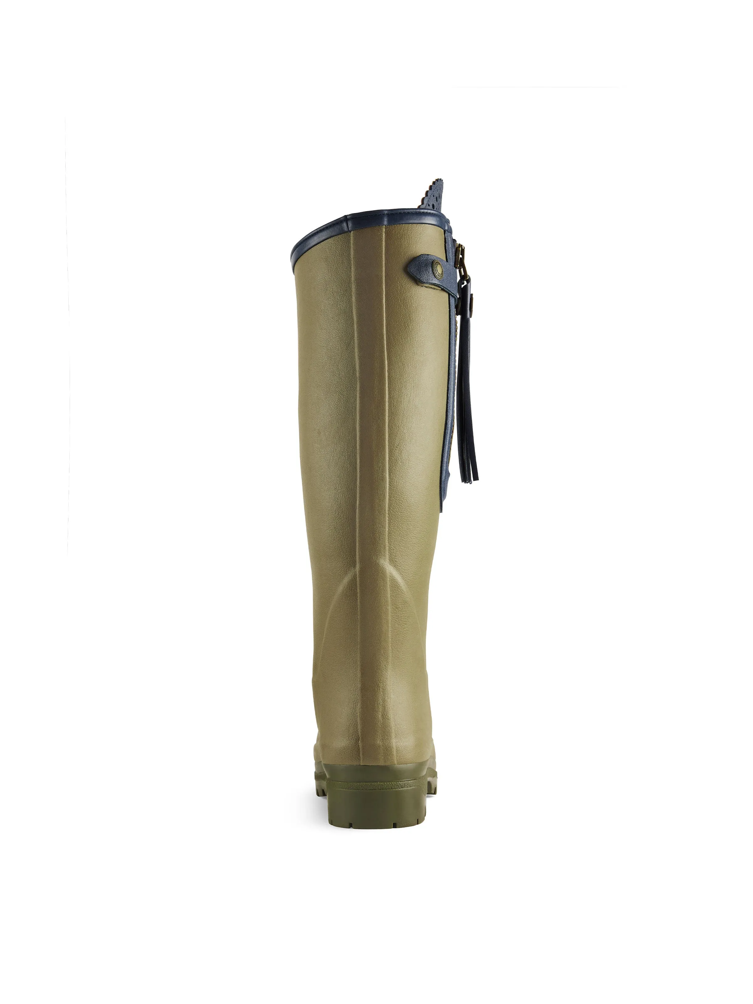 Versatile Look L'Alliance Neoprene Lined Wellington Boot (Narrow Fit) - Vert Vierzon