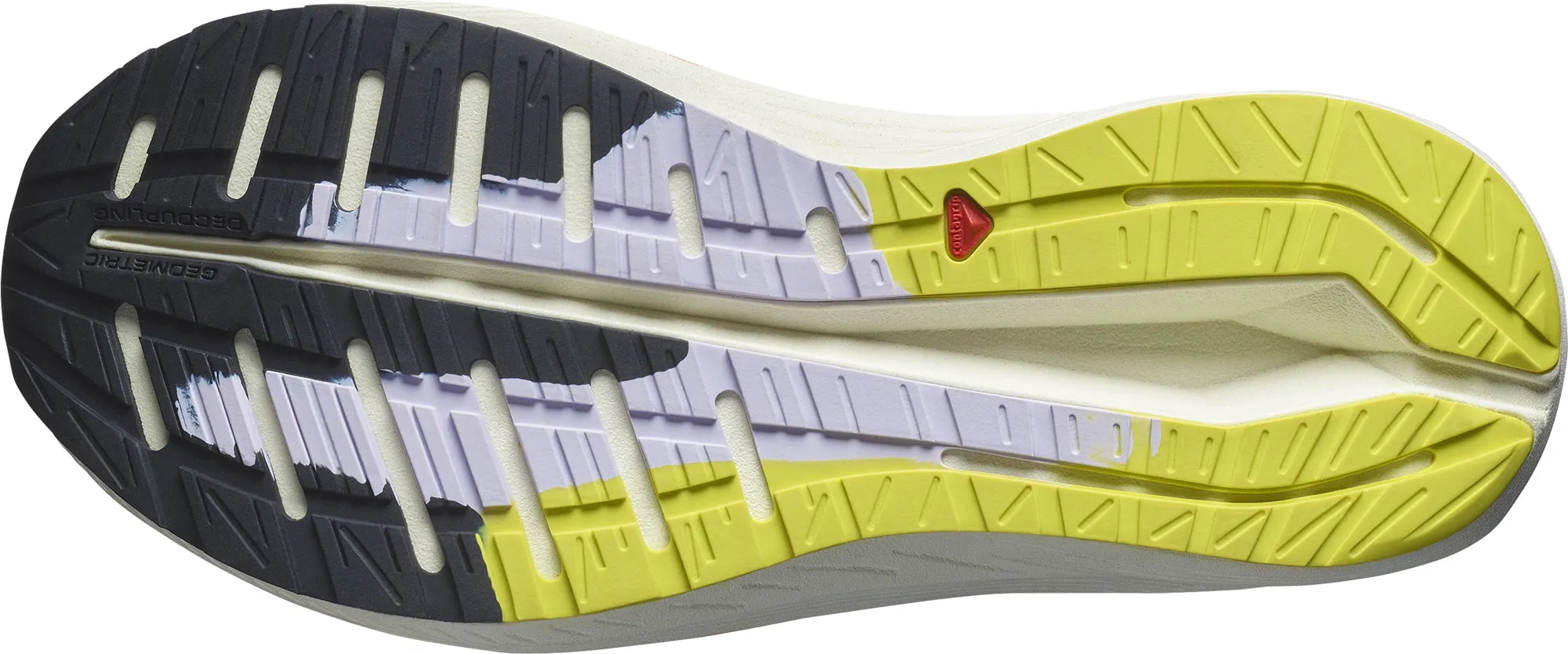 Heavy - Duty Sole Salomon Aero Volt 2 Womens Running Shoes - White