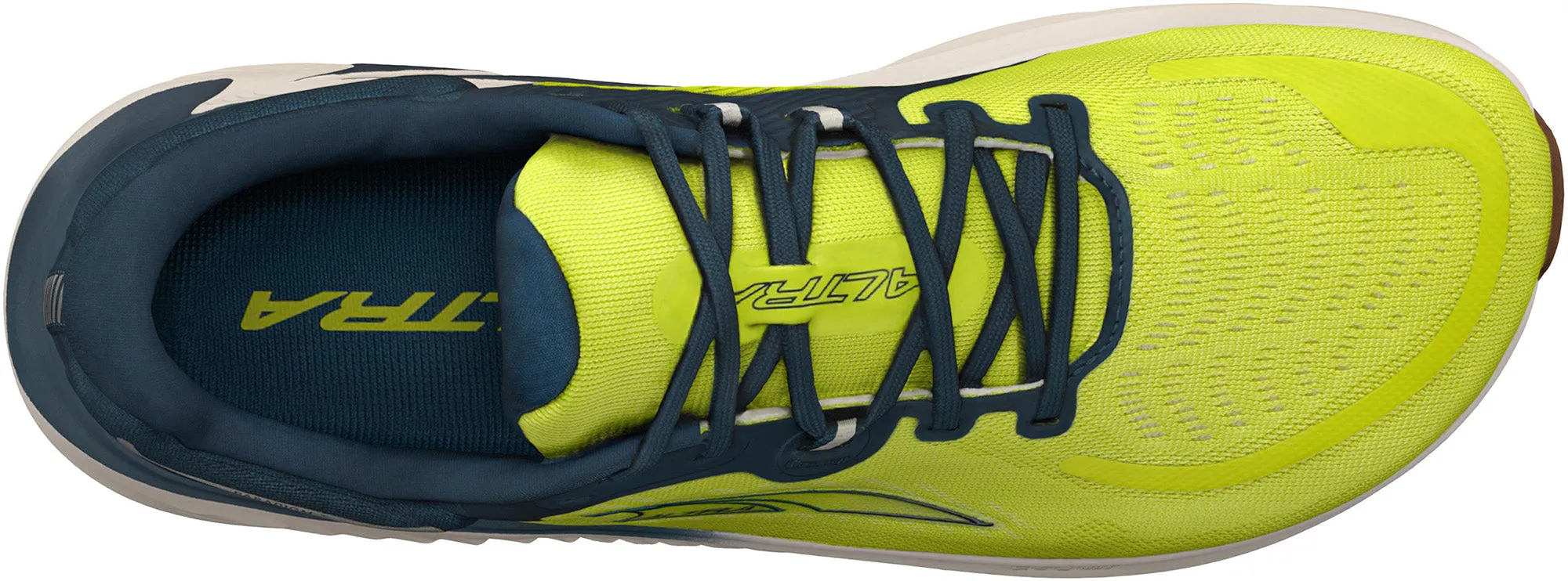 Abrasion Defying Heel Guard athlete - endorsed Altra Paradigm 7 Mens Running Shoes - Yellow
