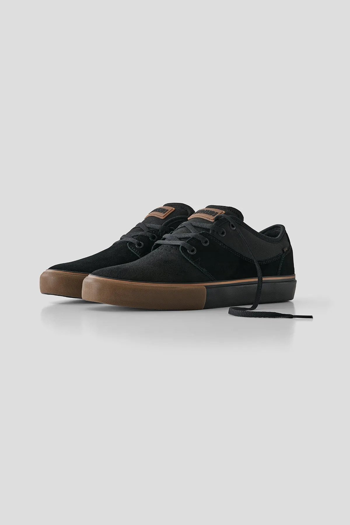Mahalo - Black/Gum - Skate Shoes group run Zero Drop Platform