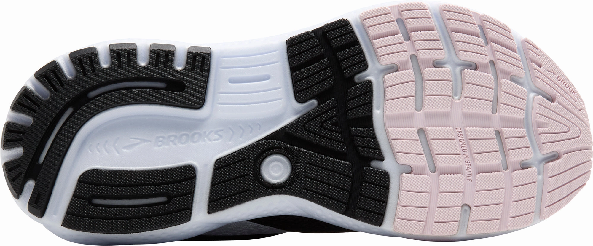 mesh running option Brooks Ghost 16 Womens Running Shoes - Black