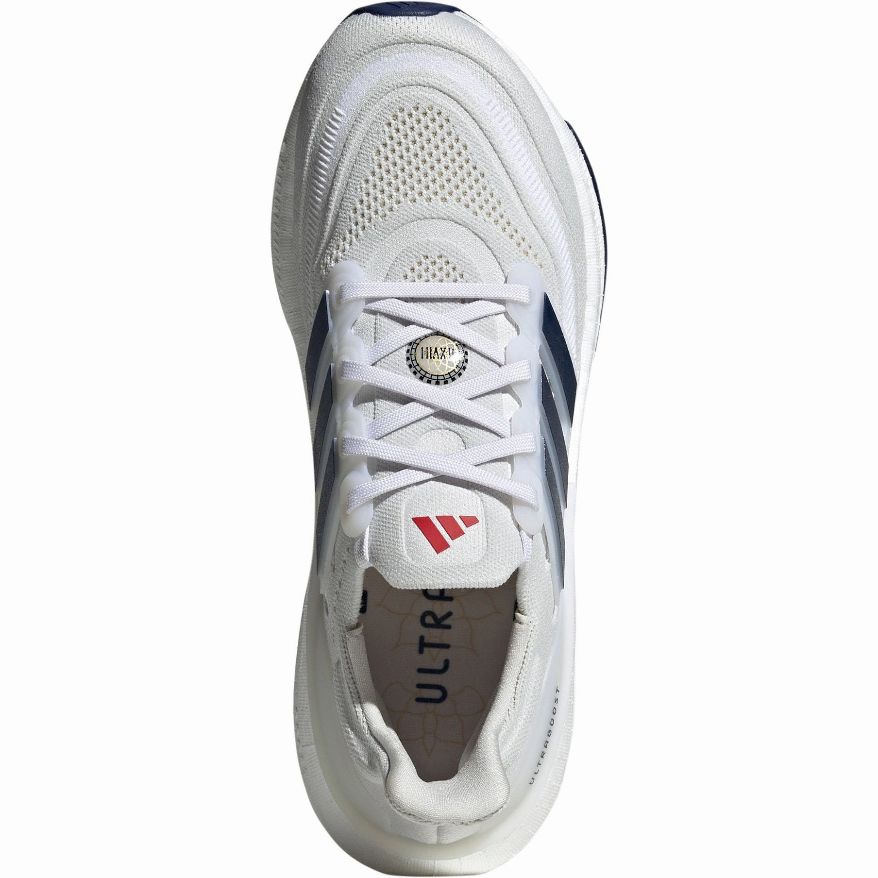 comfort - focused shoes running in duathlons shoes adidas Ultra Boost Light Mens Running Shoes - White