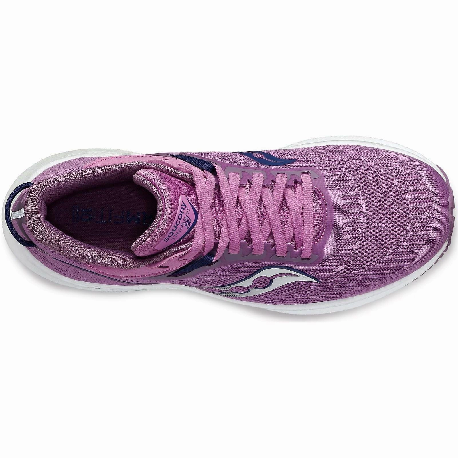 Grass - running Slippers Saucony Triumph 21 Womens Running Shoes - Purple