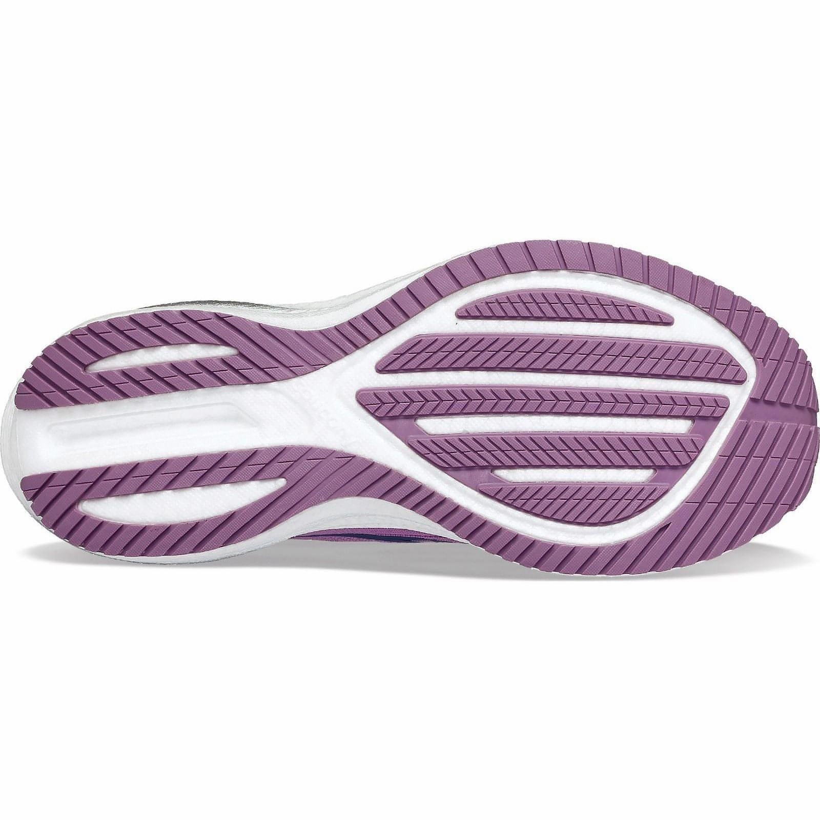 Reinforced Sides Saucony Triumph 21 Womens Running Shoes - Purple
