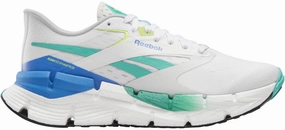 Reebok FloatZig Symmetros Womens Running Shoes - White heel - hugging patterned - design shoes