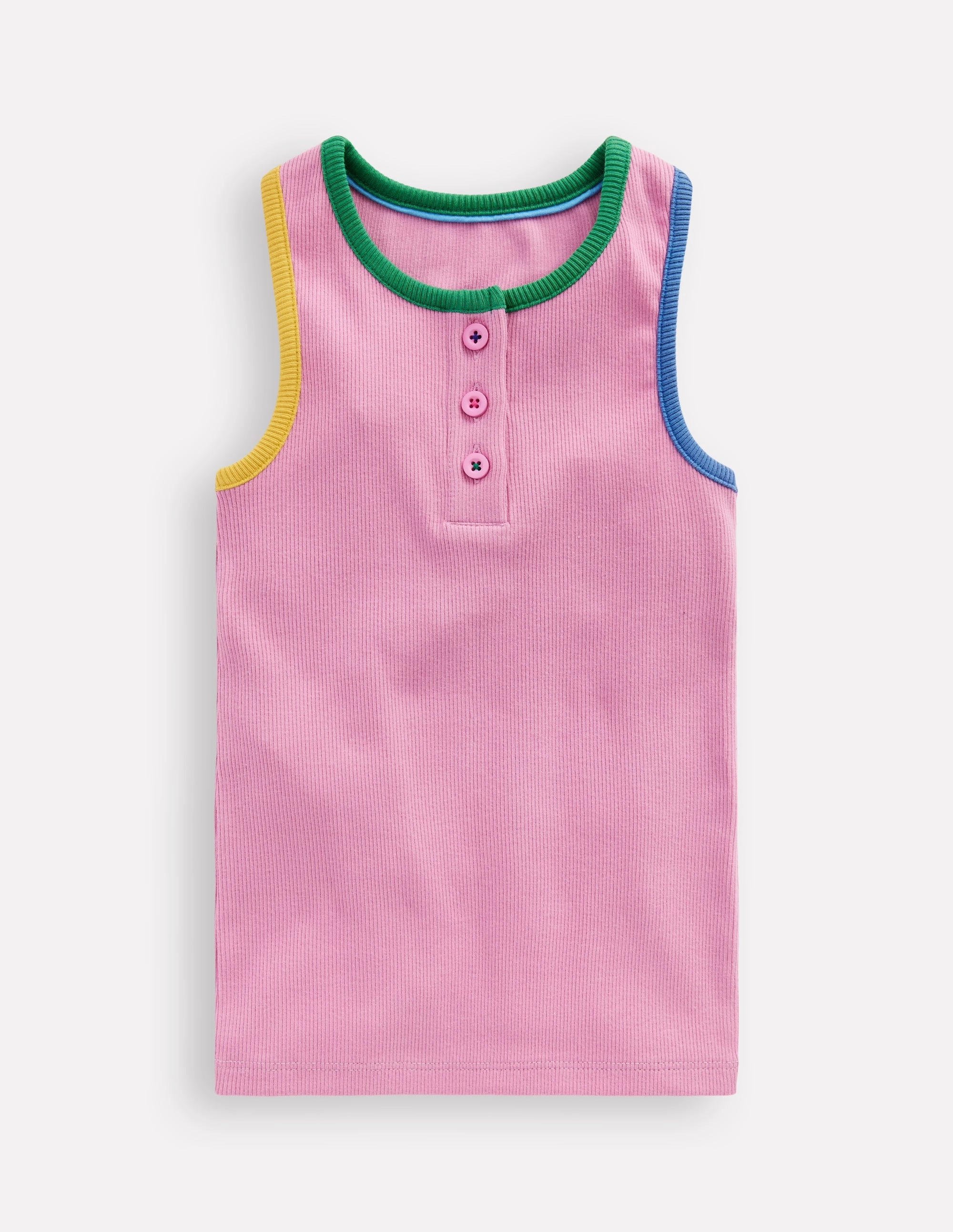 Racerback Ribbed Vest-Vintage Mauve Minimal Comfort Wear