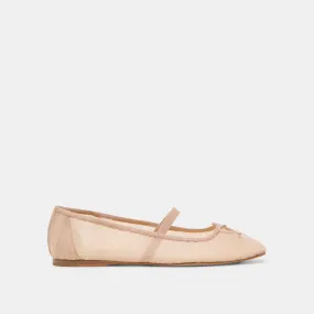 School Glow RAEVEN BALLET FLATS PRALINE TULLE