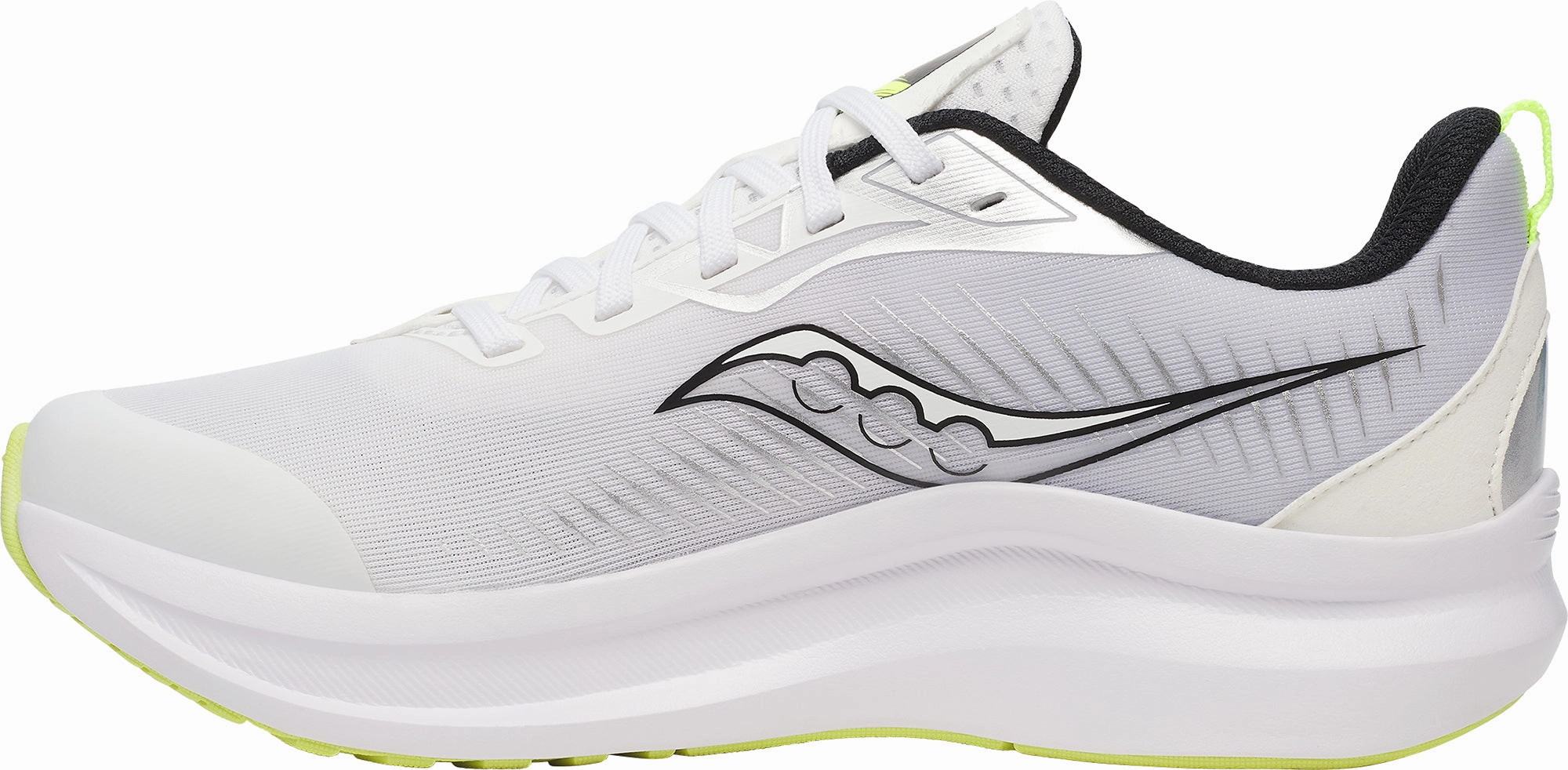 Saucony Endorphin KDZ Junior Running Shoes - White track runner