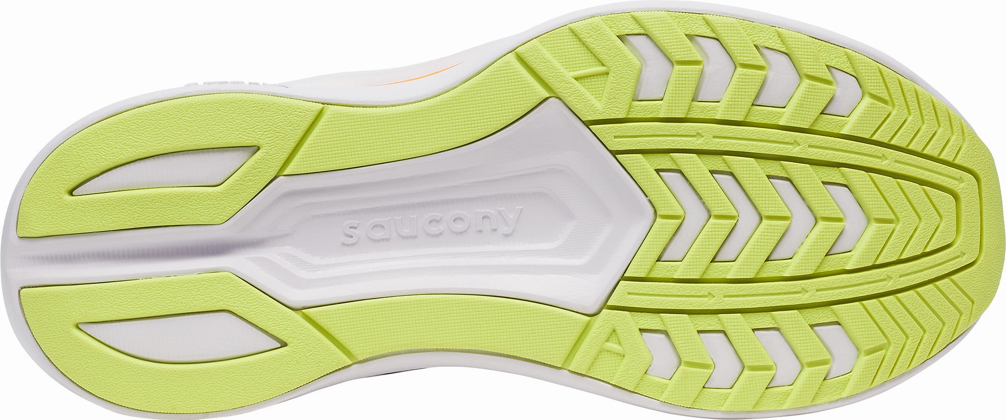 Saucony Endorphin KDZ Junior Running Shoes - White Mesh - Upper