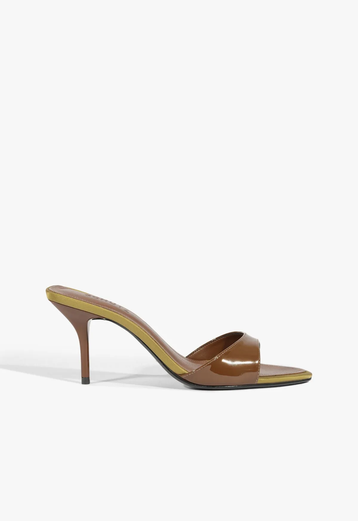 Elodie Patent Sandal Simple Chic Style