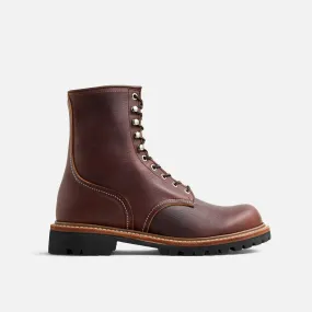 Anti Static Lining Red Wing Logger Boots - 4585 8-Inch Briar Oil Slick