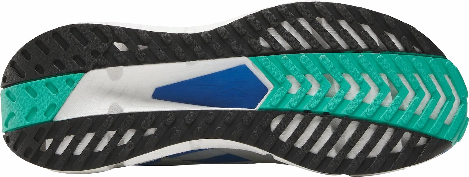 Reebok FloatZig Symmetros Mens Running Shoes - White zip - up shoes Tensile Bar Weaving