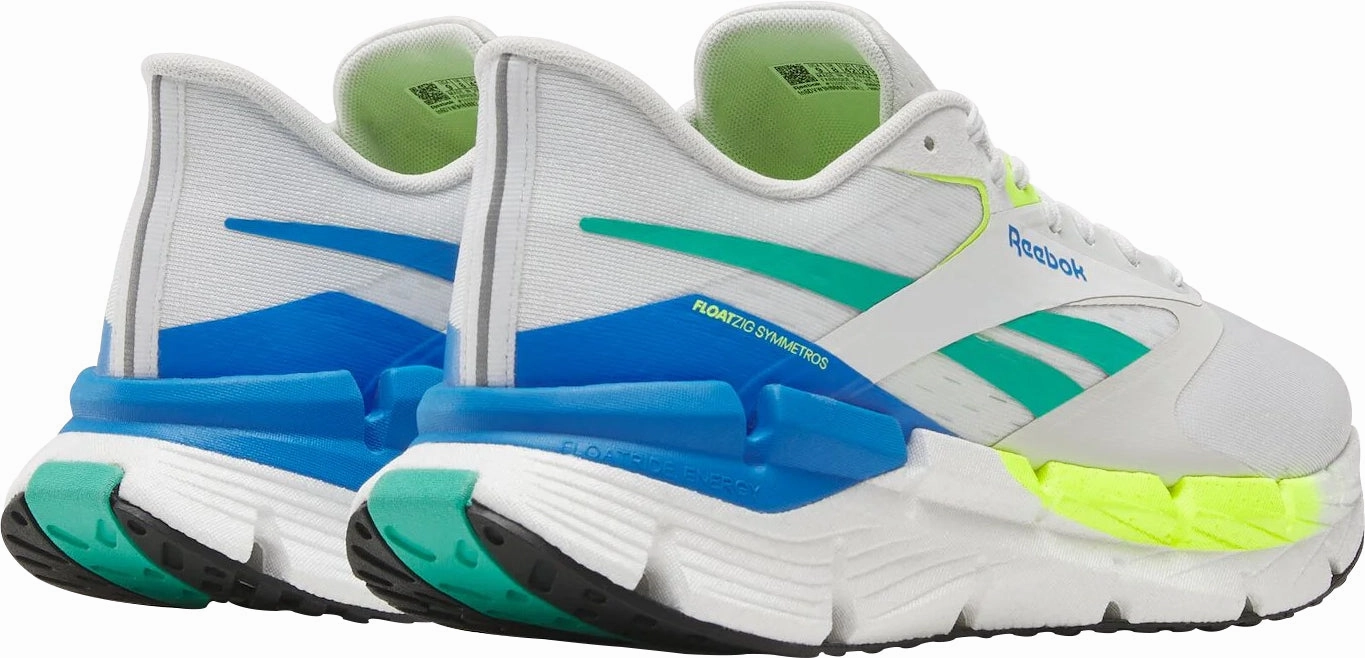Reebok FloatZig Symmetros Mens Running Shoes - White Versatile Performance. Phylon Midsole