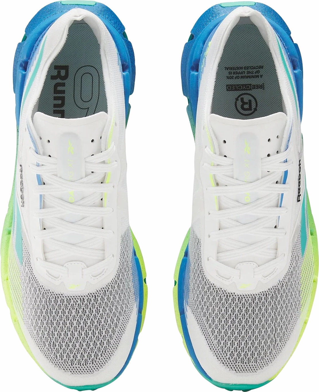 Reebok FloatZig X1 Mens Running Shoes - White speed - work