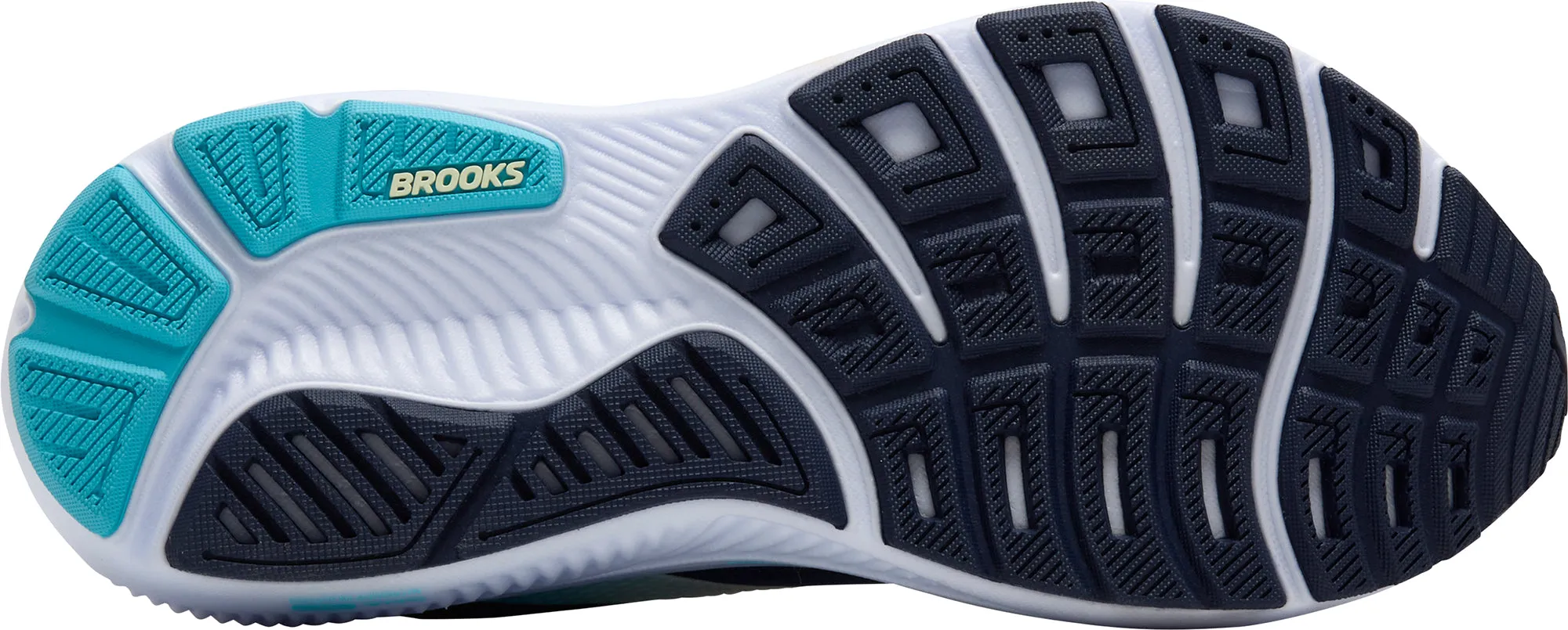 Flexible Ride Brooks Ghost 17 Womens Running Shoes - Blue