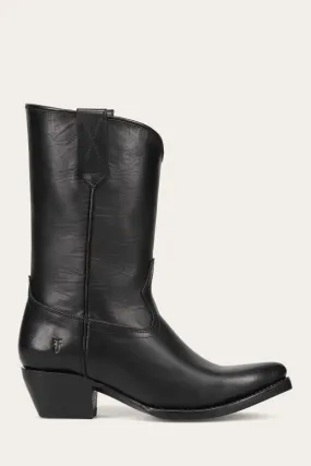 Leather Sacha Mid Pull On