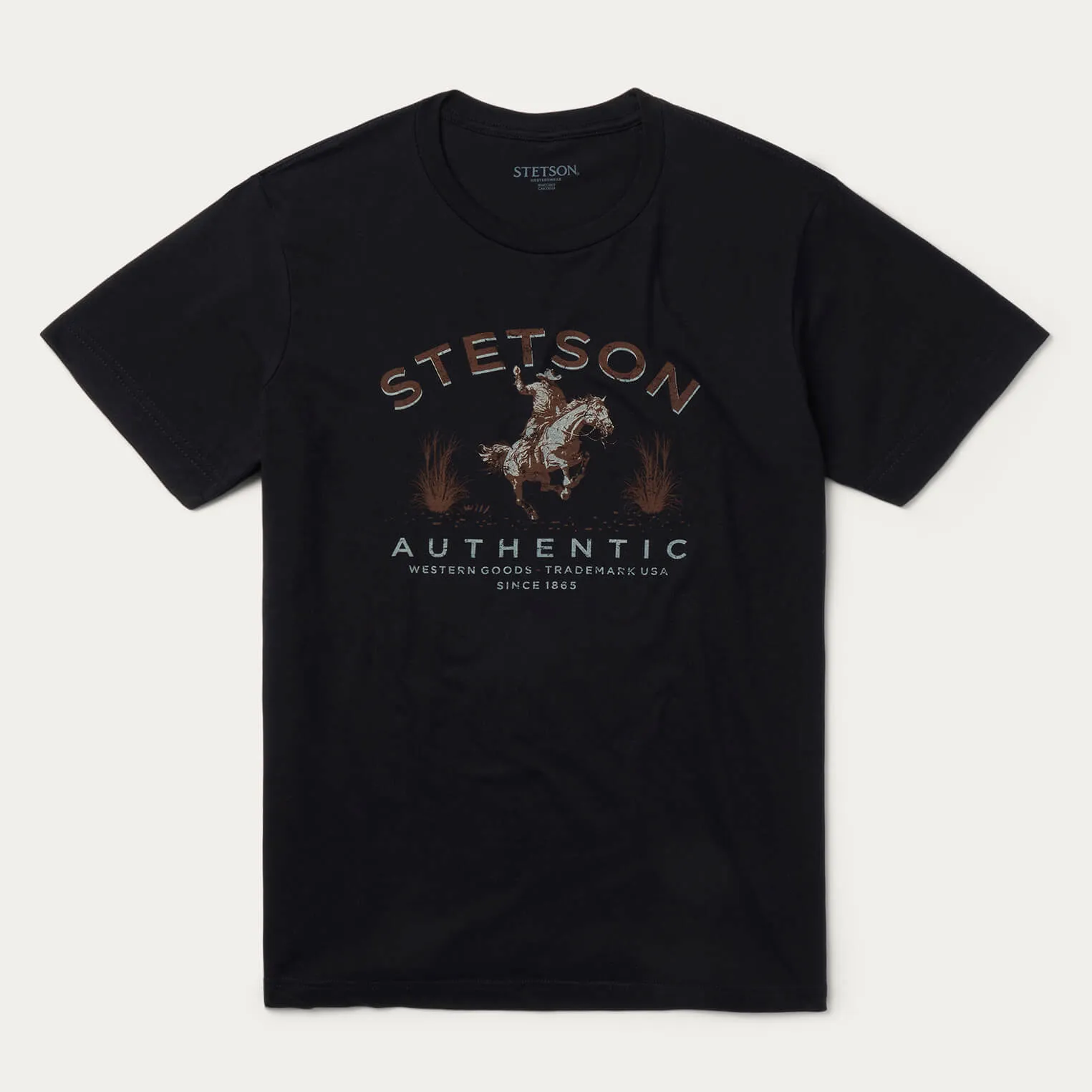 Stetson Authentic Graphic Tee Stylish Design Winter Layering