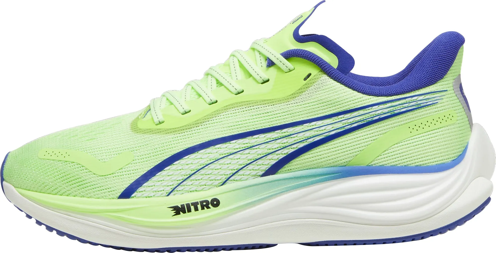 Dynamic Flex Tech unisex design shoes Puma Velocity Nitro 3 Mens Running Shoes - Green