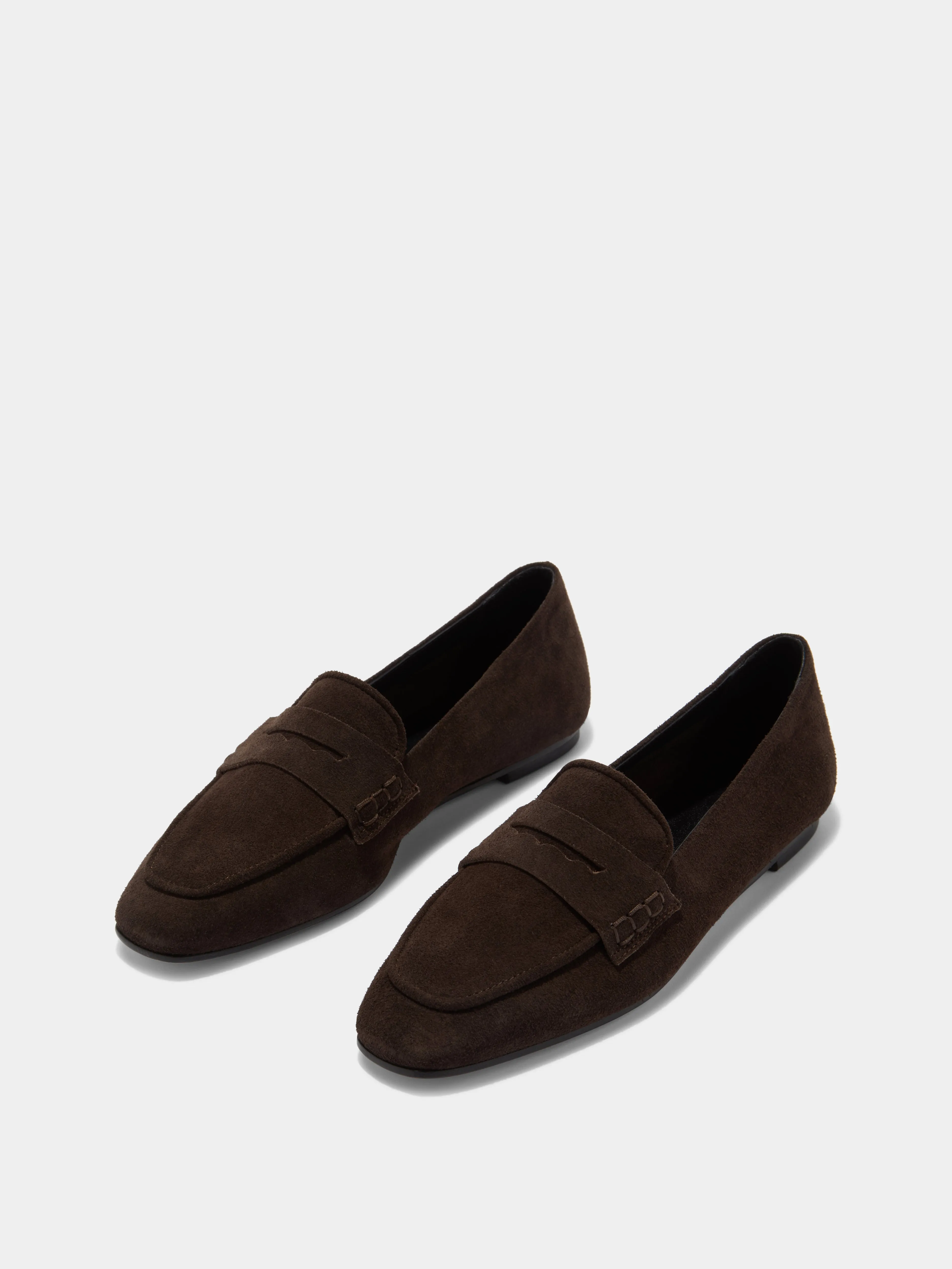 Alfie Suede Loafers Grip Step Featherlight Feel