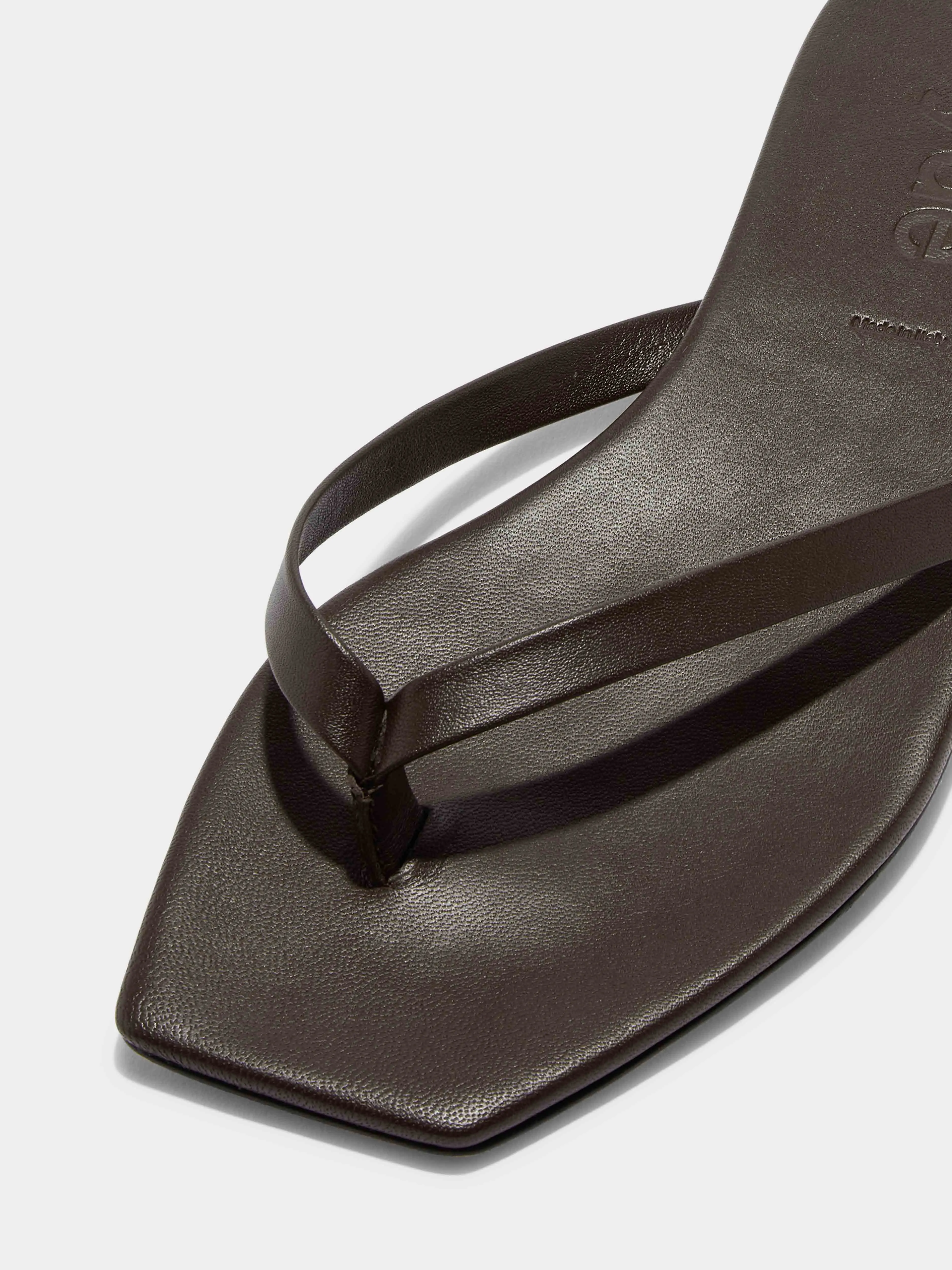 Renee Leather Thong Sandals Universal Look