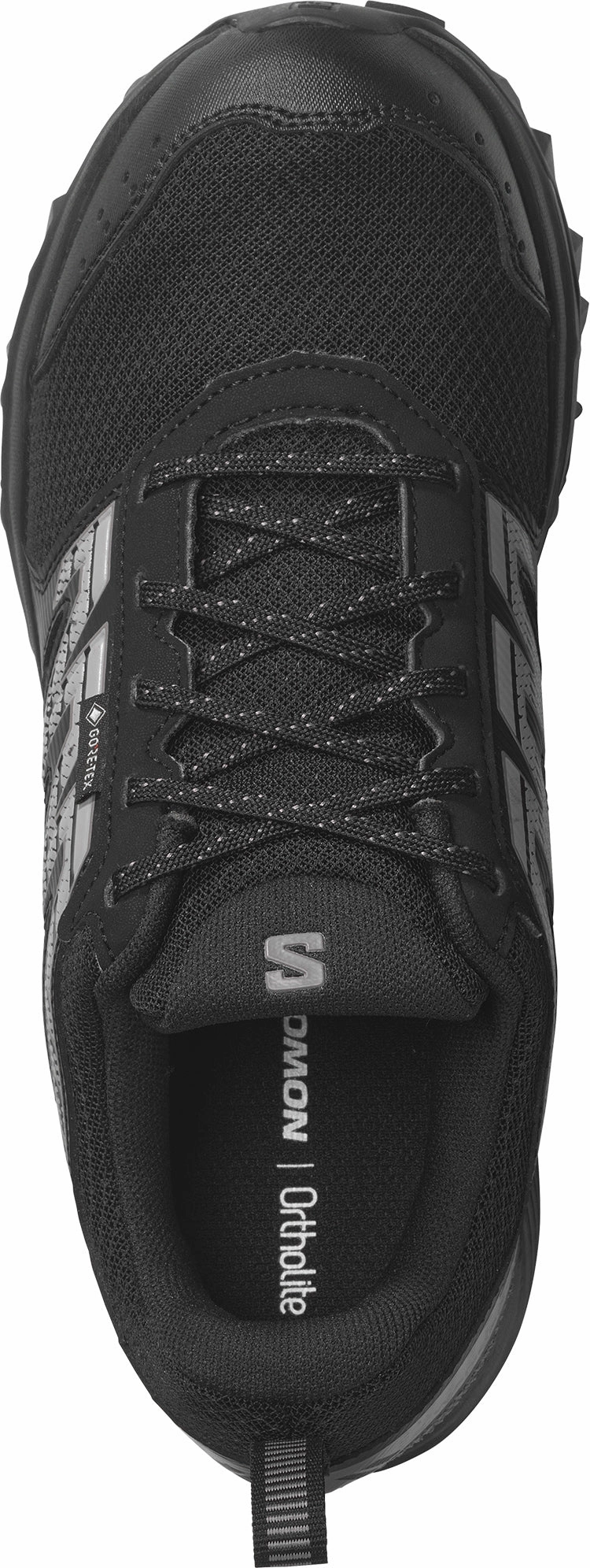 Performance - proven Durable Torsion System Salomon Wander GORE-TEX Womens Trail Running Shoes - Black