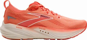 Brooks Glycerin 22 Womens Running Shoes - Pink Durable TPU Guide