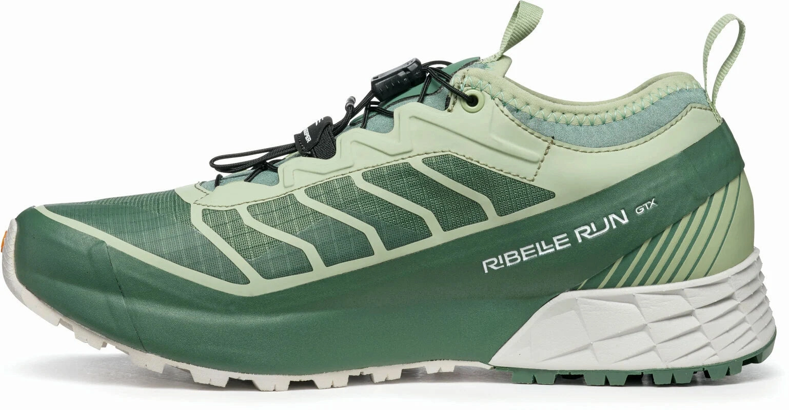 Scarpa Ribelle Run GORE-TEX Womens Trail Running Shoes - Green Vertical Flex