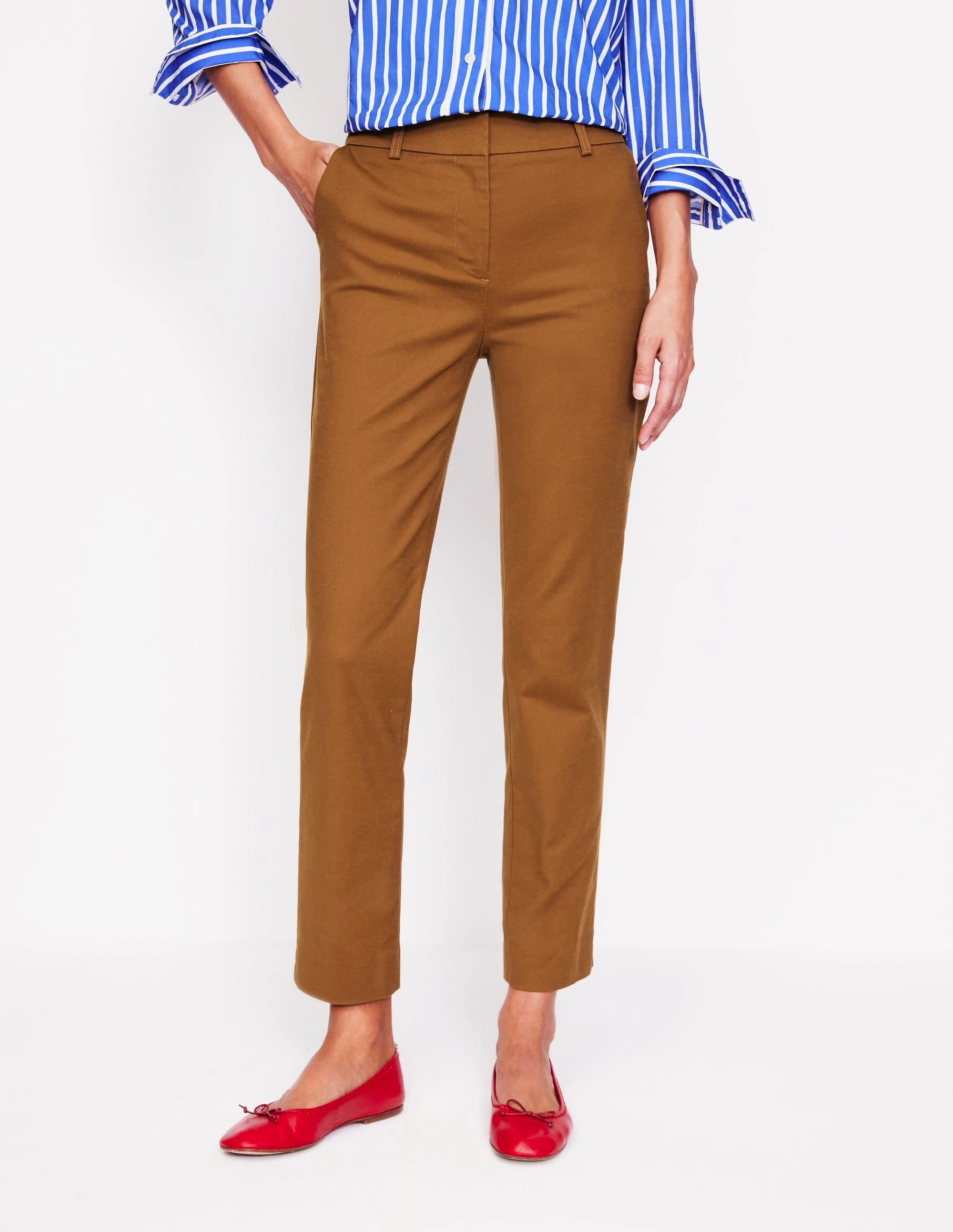 Richmond 7/8 Trousers-Gingerbread Comfort Layer Lightweight Wear