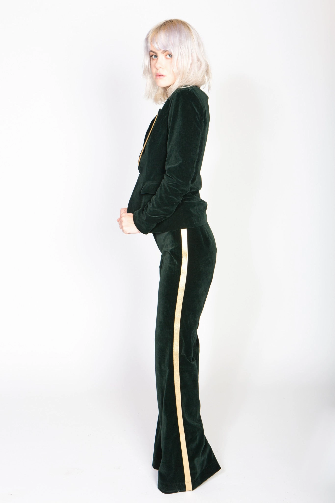 Any Old Iron Velvet Stardust Suit Quality Assurance