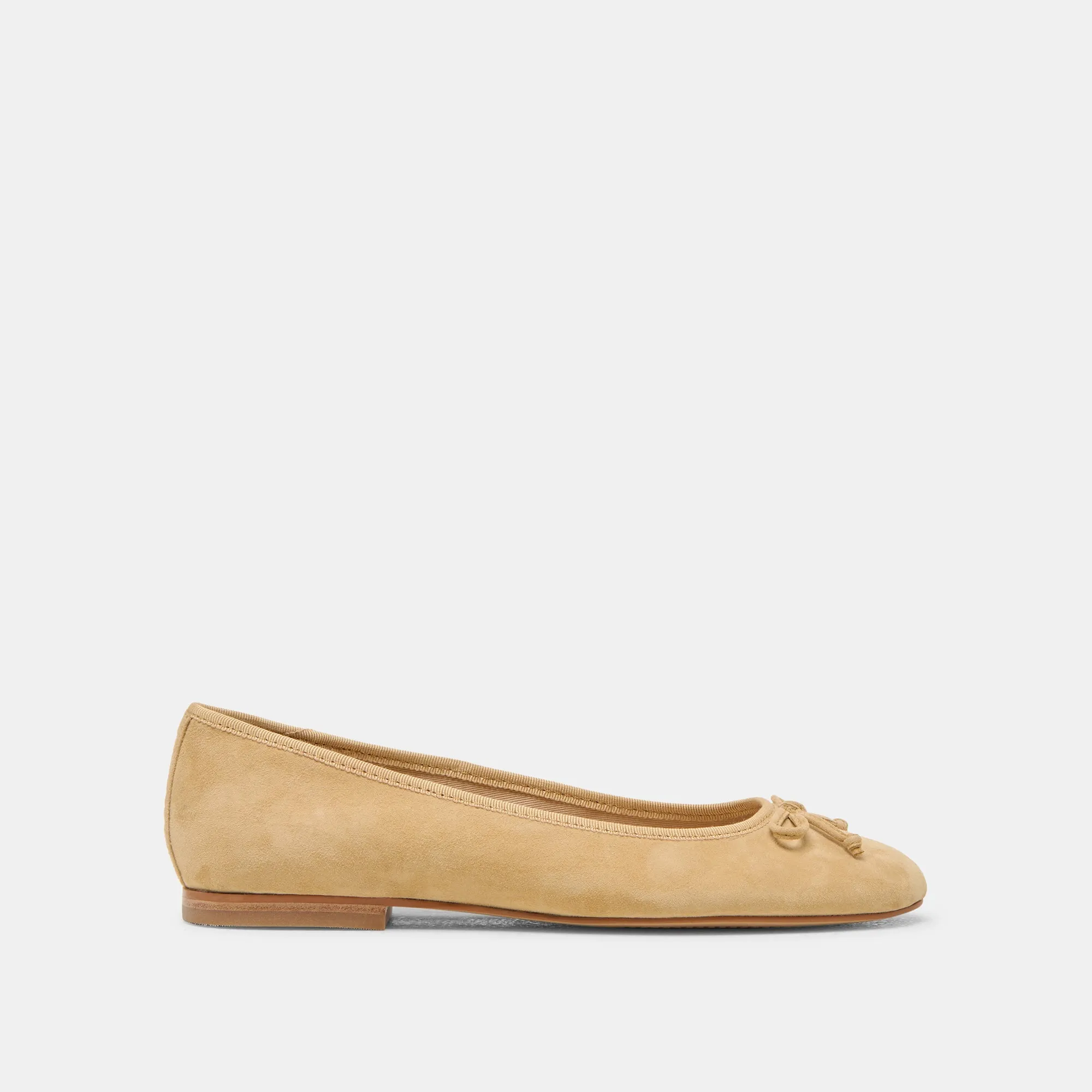 RITLA BALLET FLATS HONEY SUEDE - re:vita Flexible Flats Elastic Material