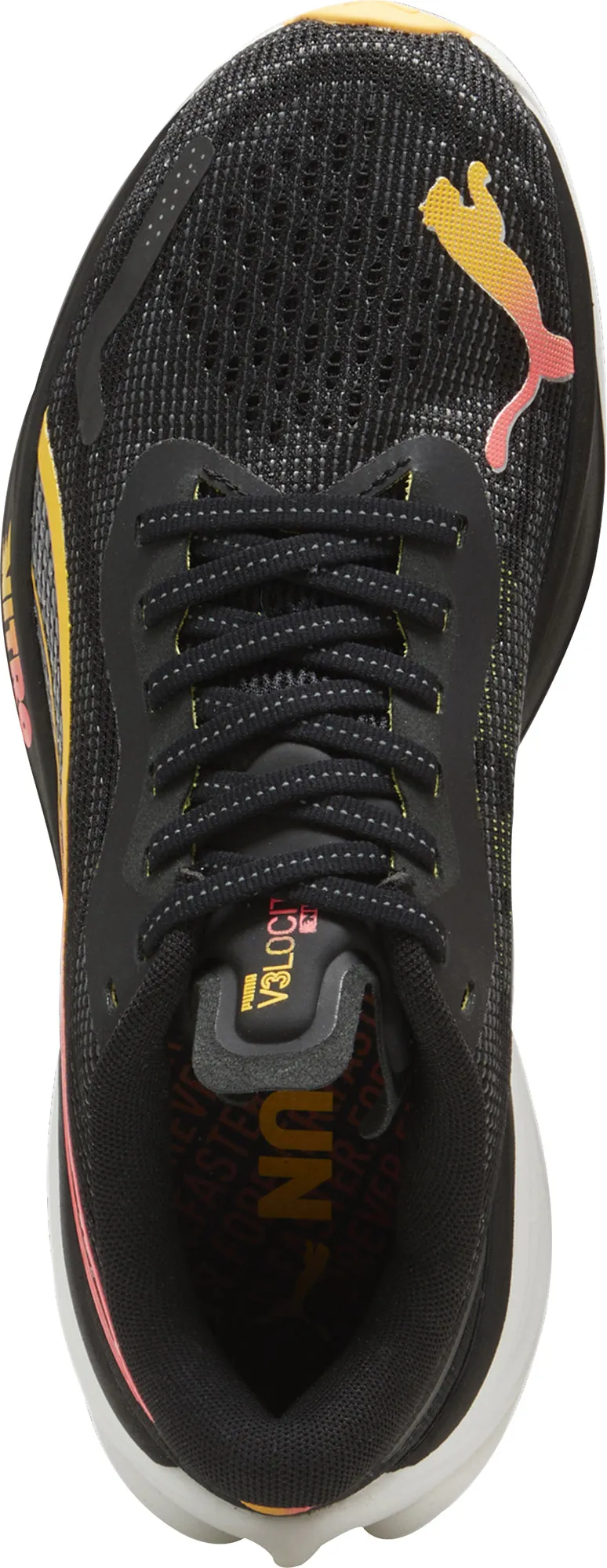 running in stadium smooth shoes Puma Velocity Nitro 3 Womens Running Shoes - Black