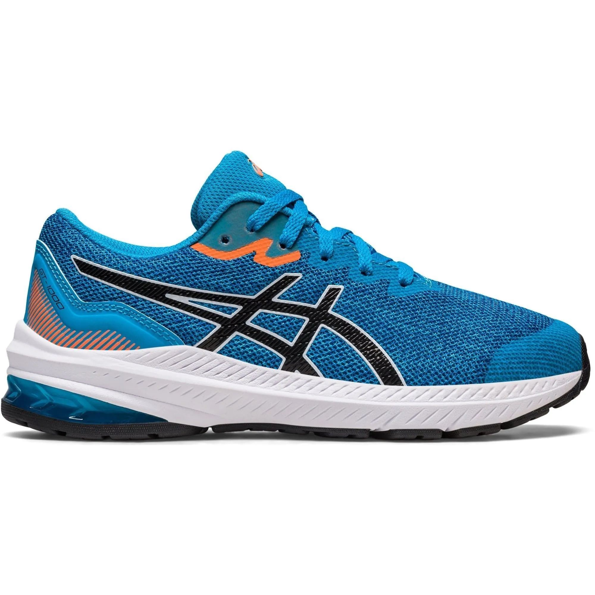 Asics GT 1000 11 GS Junior Running Shoes - Blue Non Slip Lace