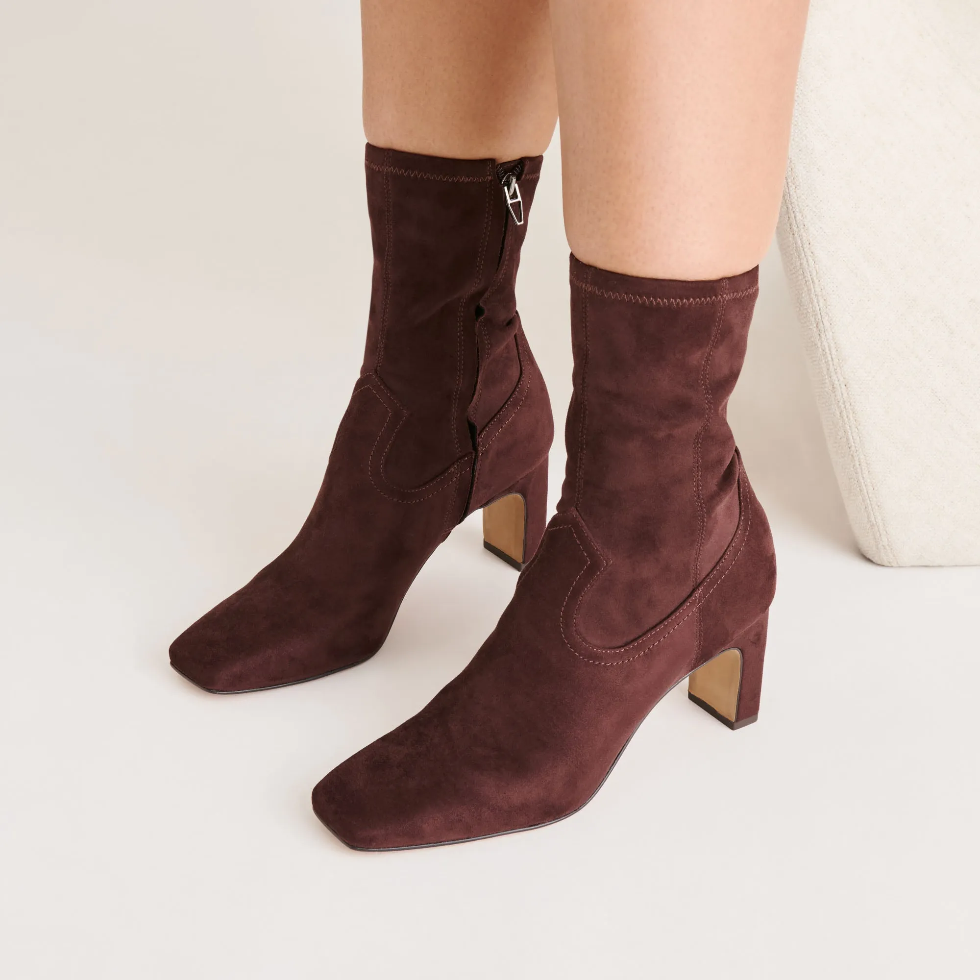 ROAN BOOTS MAHOGANY STELLA SUEDE Storm Wear Padded Interior Backcountry Camper