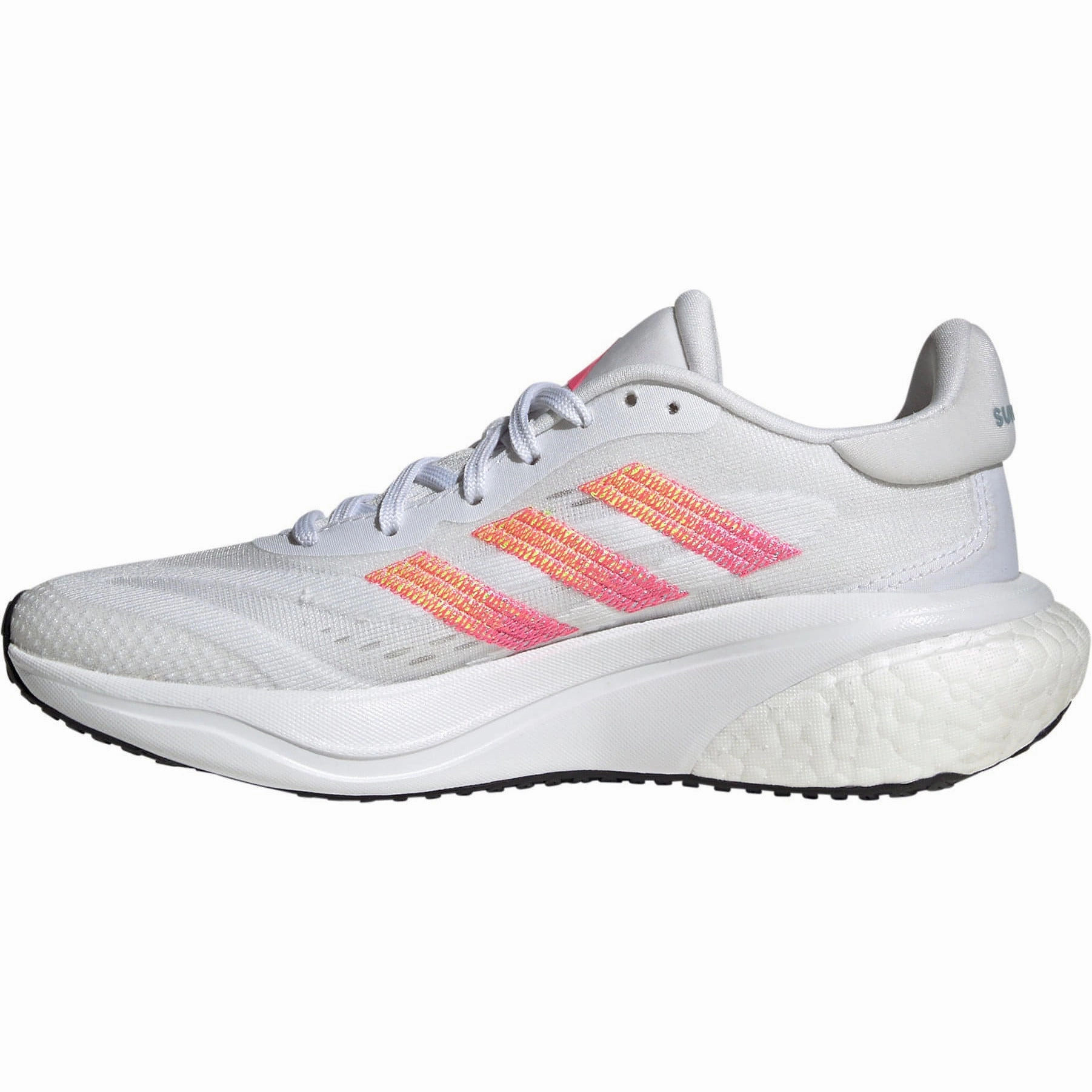 adidas Supernova 3.0 Junior Running Shoes - White Wide toe box